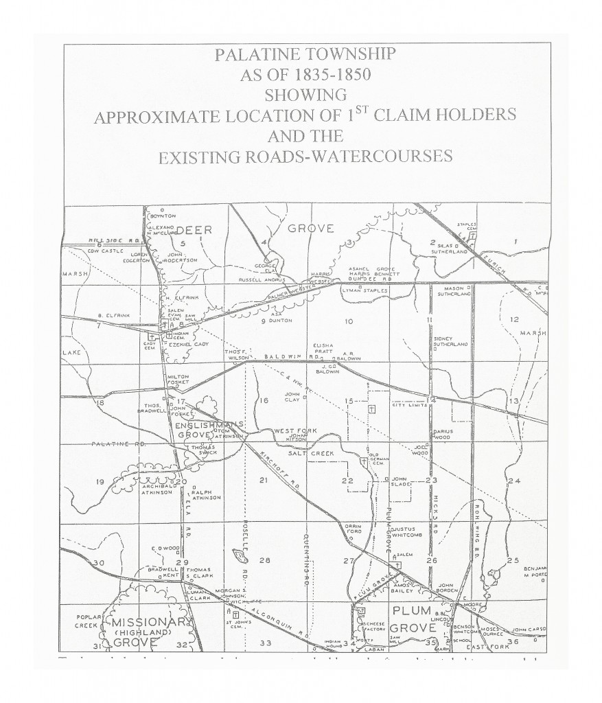 Palatine Il Zoning Map Phs Map Inventory | Palatine Historical Society