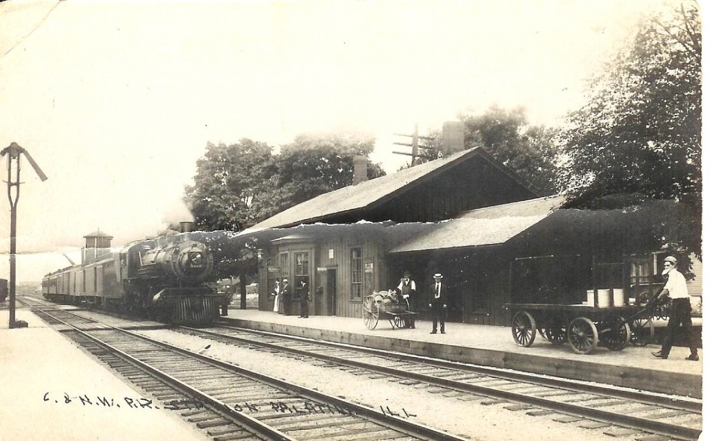 Chicago & Northwestern Train Depot