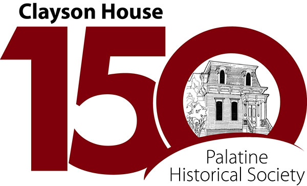 Clayson House 150 Logo 3 maroon
